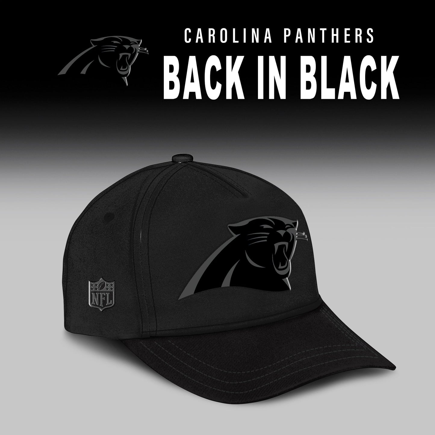 Carolina Panthers 2026 Back In Black Limited Edition Shirt