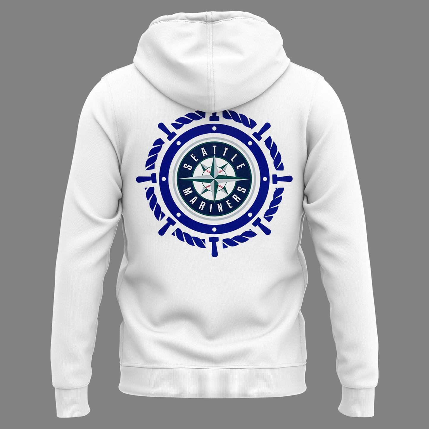 Seattle Mariners SEIZE THE MOMENT White Hoodie