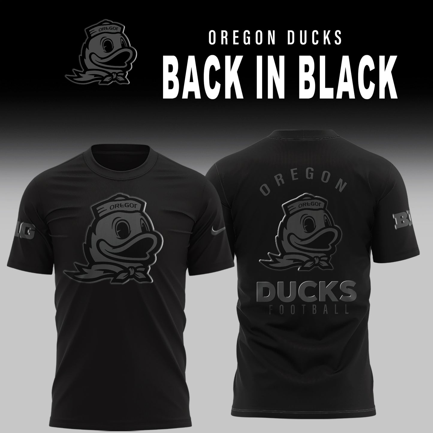 Oregon Ducks 2025 Back in Black Limited Edition Shirt