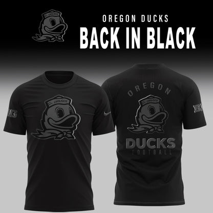Oregon Ducks 2025 Back in Black Limited Edition Shirt
