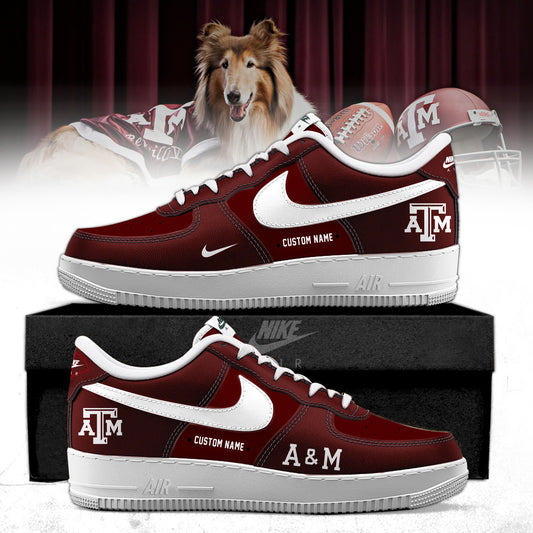 Texas A&M Aggies Special Edition AF1 Sneakers