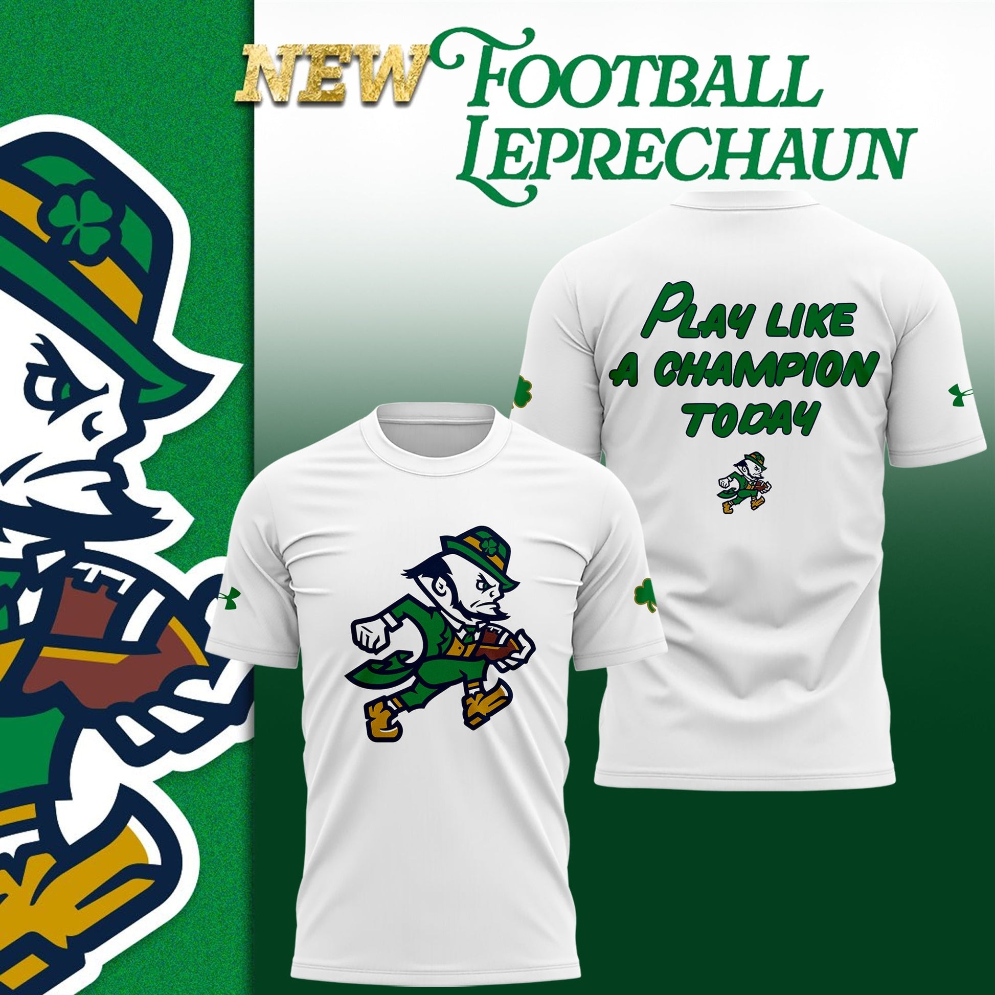 Limited Edition Irish Football Leprechaun Collection 2025 T-Shirt