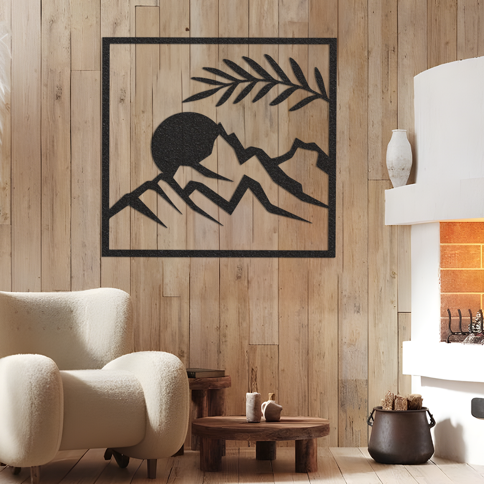Mountain Range Metal Wall Art, Minimalist Mountains Wall Art, Wall Hanging Mountains Sign, Nature Metal Art, Hiking Lovers Gift
