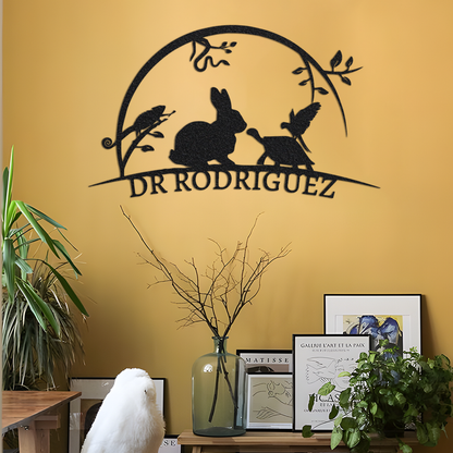 Exotic Pets Veterinary Sign, Custom Veterinary Metal Sign, Veterinary Gift, Personalized Vet Gift, Veterinary Art, Gift For Veterinarian