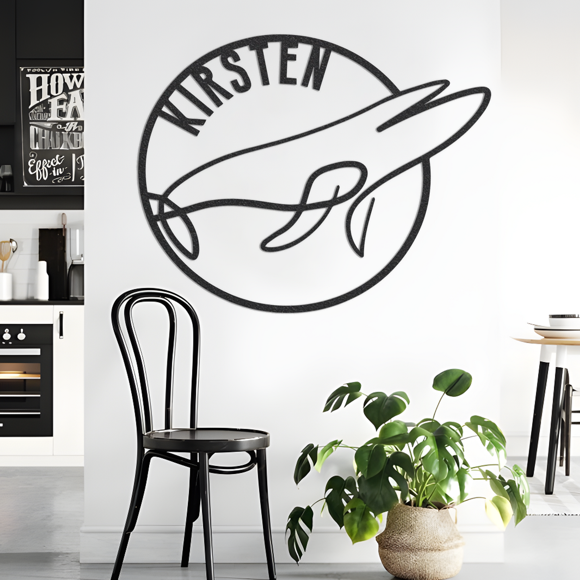 Metal Name Sign, Blue Whale Metal Sign, Metal Name Sign, Blue Whale Sign, Metal Sign, Housewarming Gift, Home Decor, Backyard Sign