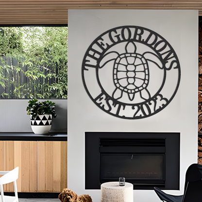 Metal Name Sign, Custom Metal Sign, Metal Name Sign, Metal Gift, Metal Family Name Sign, Family Name Signs, Custom Name Sign, Home Decor