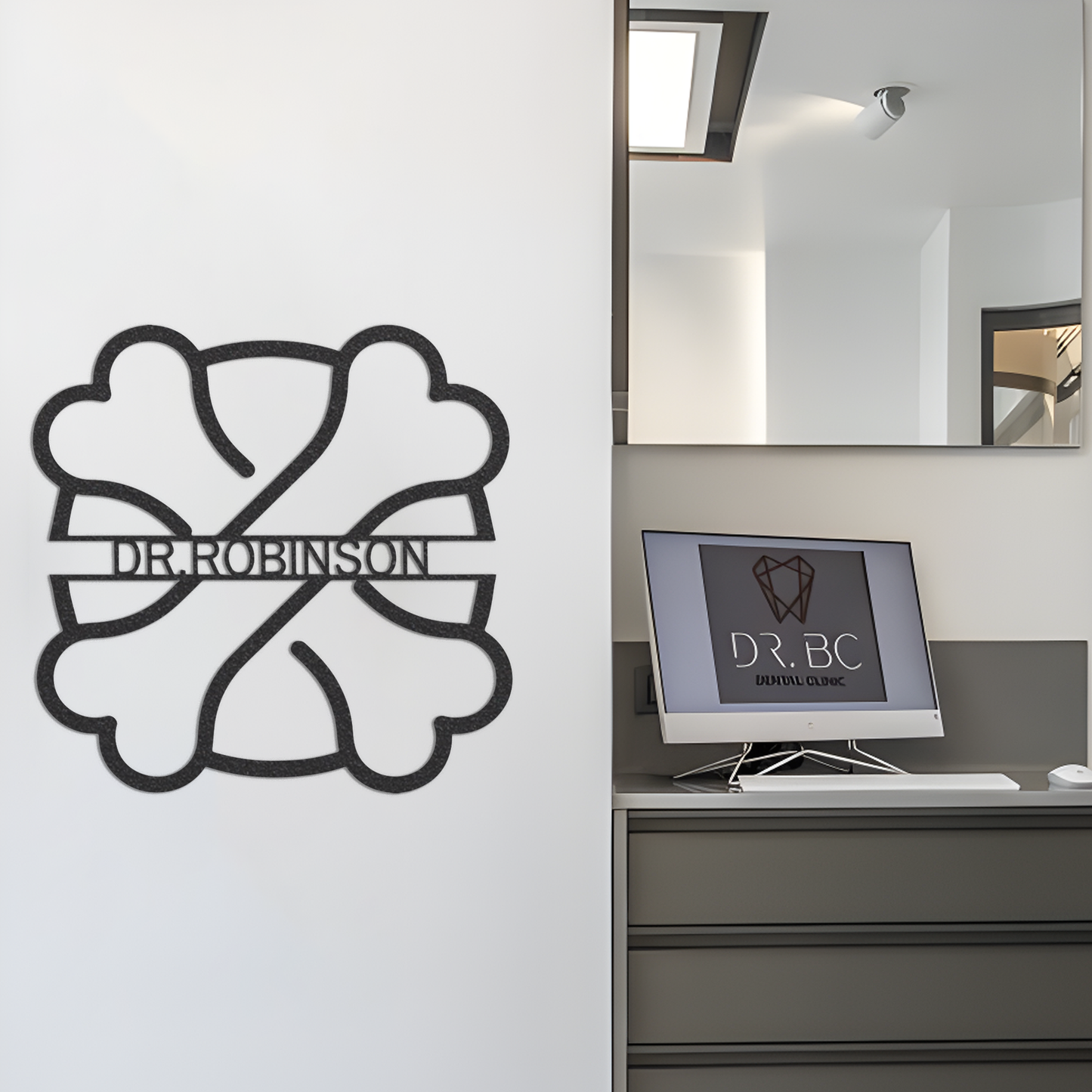 Personalized Chiropractor Metal Sign, Chiropractor Office Sign, Gift For Chiropractor, Custom Chiropractor Gift, Doctor Office Metal Sign