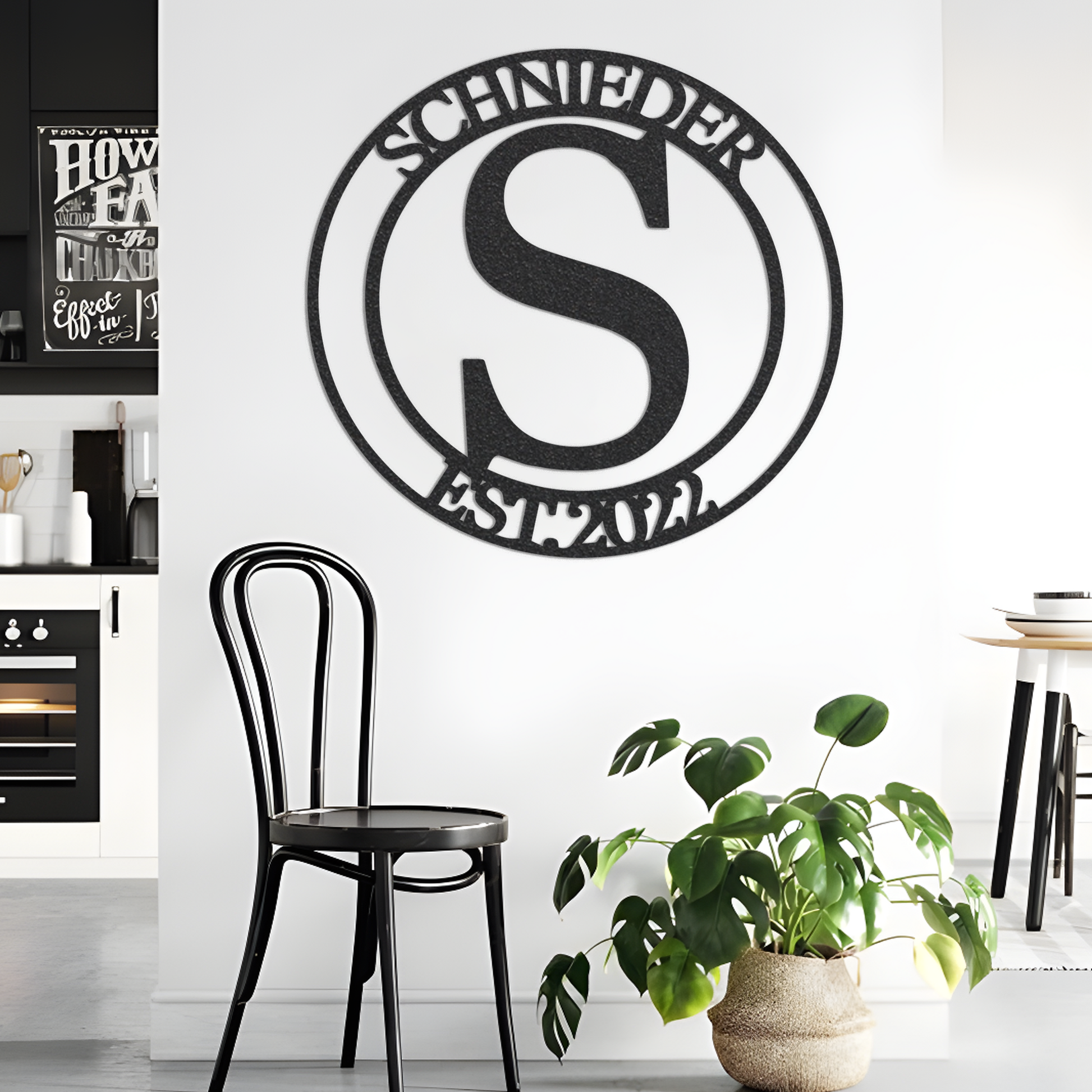 Metal Monogram Sign, Custom Metal Sign, Metal Name Sign, Monogram Wall Decor, Metal Monogram Letters, Custom Name Sign, Home Decor