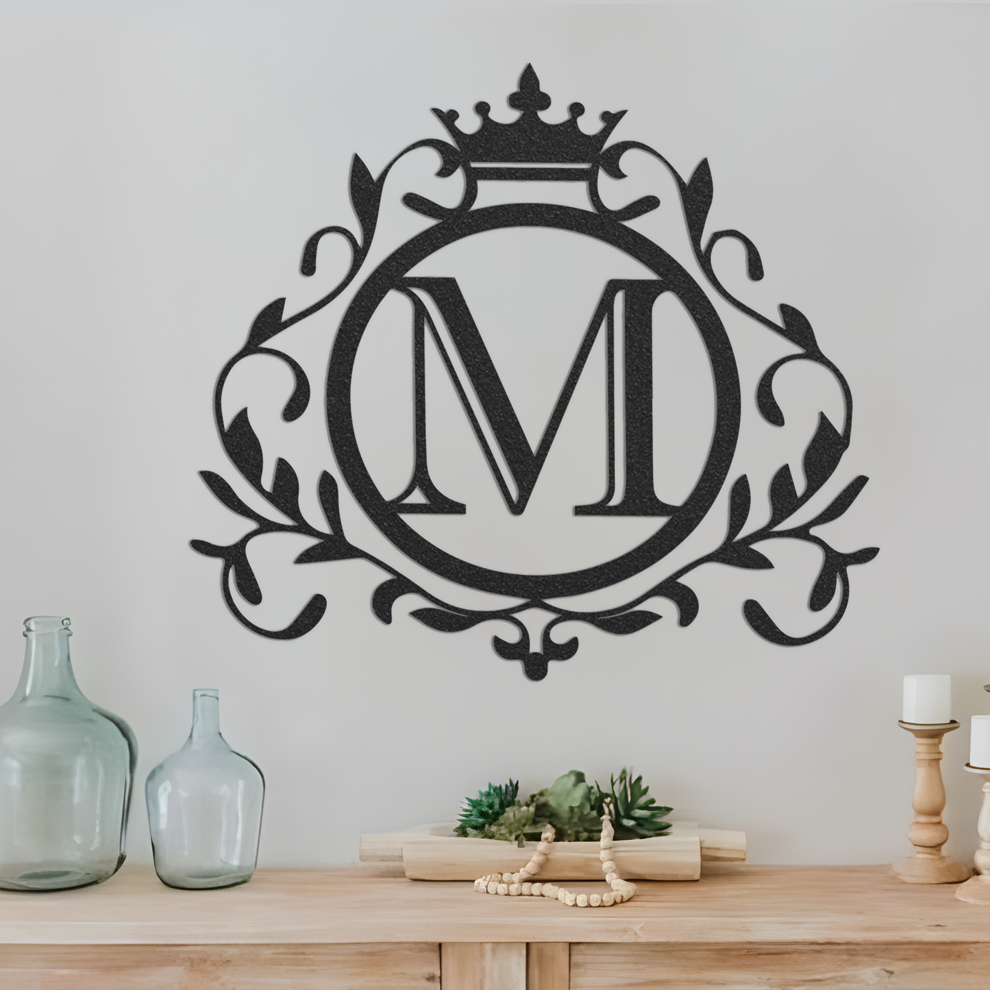 Metal Monogram Sign, Custom Metal Sign, Metal Name Sign, Initial Sign, Monogram Wall Decor, Metal Monogram Letters, Letter Sign, Home Decor