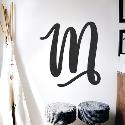 Metal Monogram Sign, Custom Metal Sign, Metal Name Sign, Initial Sign, Metal Gift, Metal Monogram Letters, Door Hanger, Home Decor