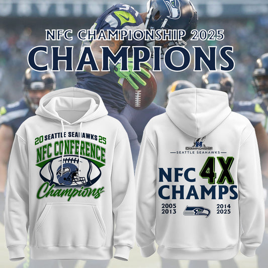 SSeahawks x 2025 NFC Conference Champions Hoodie V2