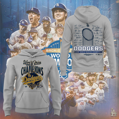 LA Dodgers – 2025 World Series Champions Limited Edition Combo Hoodie
