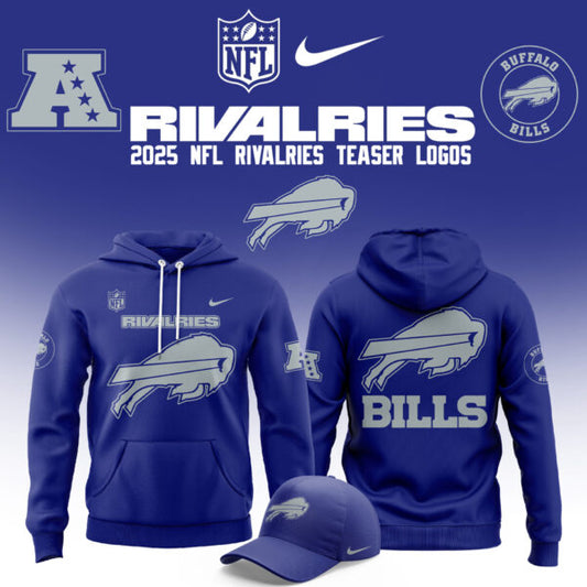 Limited Edition Bills Football Rivalries Teaser Logo Hoodie