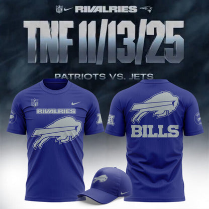 Limited Edition Bills Football Rivalries Teaser Logo T-Shirt