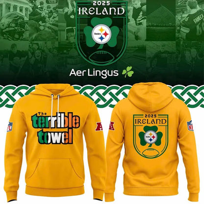 Ireland 2025 Limited Edition Dublin Game Hoodie-AB0929252103