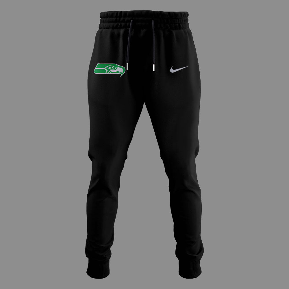 Limited Edition Seahawks Football Rivalries Teaser Logo Black TShirt