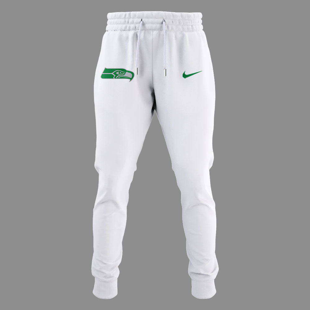 Limited Edition Seahawks Football Rivalries Teaser Logo White Hoodie