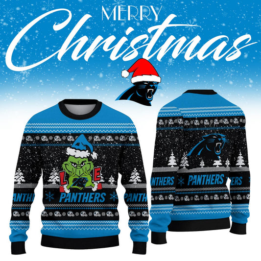 _Carolina Panthers Limited Ugly Christmas Sweaters