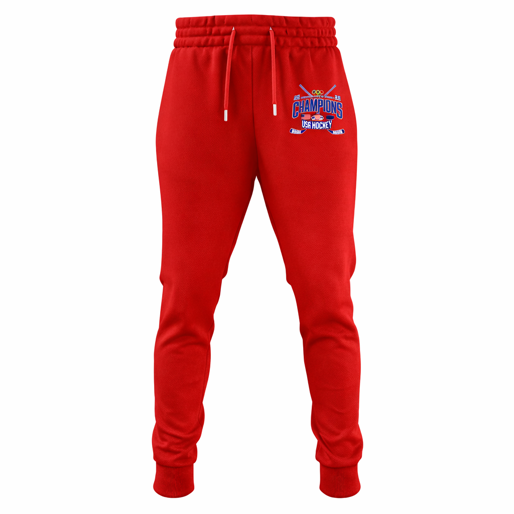 , Team USA 2026 Olympic Men’s Ice Hockey Champions Hoodie Limited Edition Red