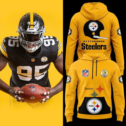 Pittsburgh Steelers Throwback 50th Anniversary Super Bowl Hoodie-DL1017241011
