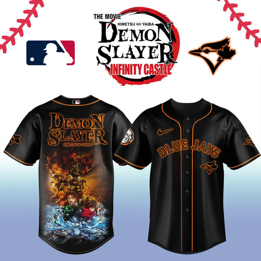 Demon slayer_Toronto Blue Jays Baseball Jersey