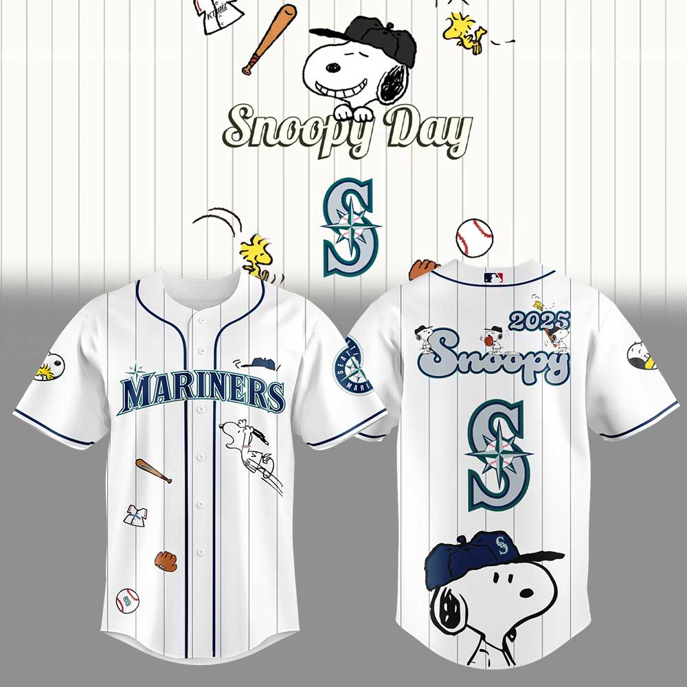 S.Mariners Snoopy Day 2025 Limited Edition Jersey