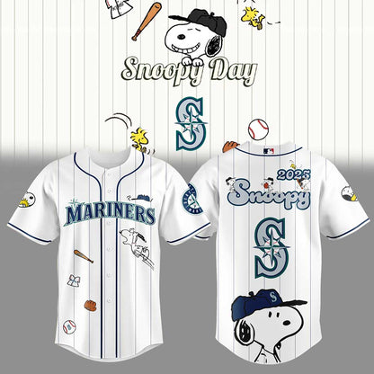S.Mariners Snoopy Day 2025 Limited Edition Jersey