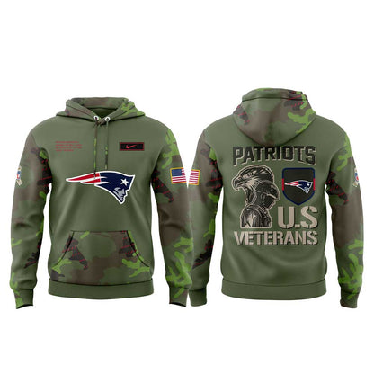 NE Patriots Military Appreciation Legend 2025 Combo Hoodie