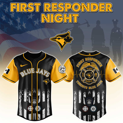 Toronto Blue Jays x First Responders Night Jersey Limited Edition