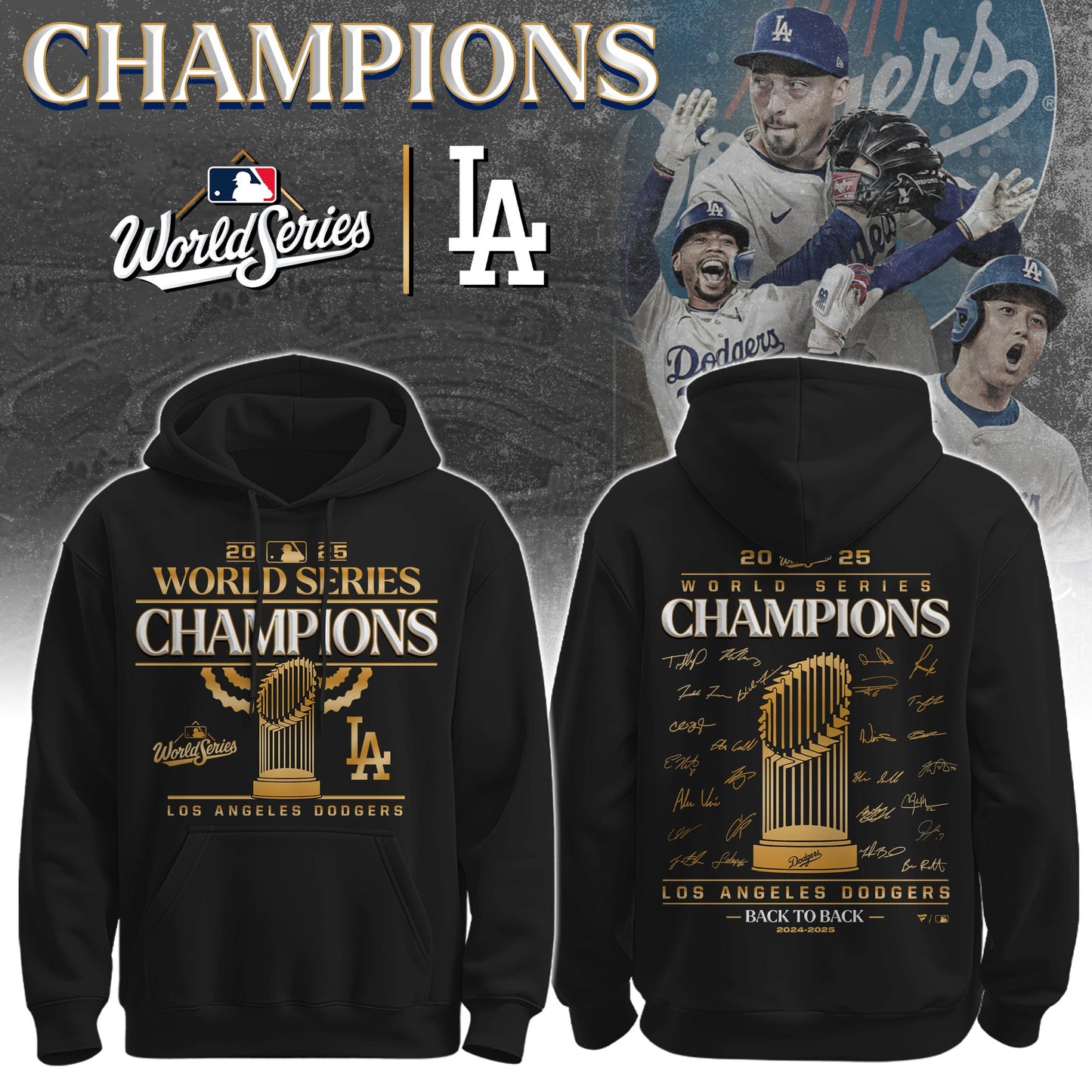 _LAD x WORLD SERIES CHAMPIONS Limited Edition Hoodie 2025 V1