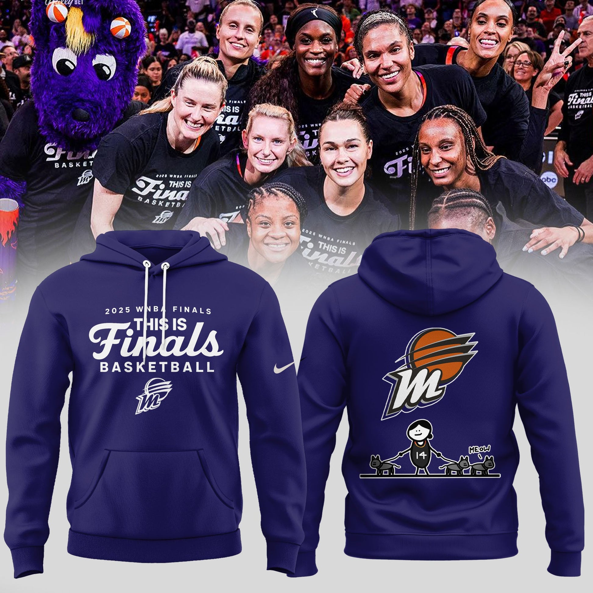 _Phoenix Mercury 2025 Finals meow collections