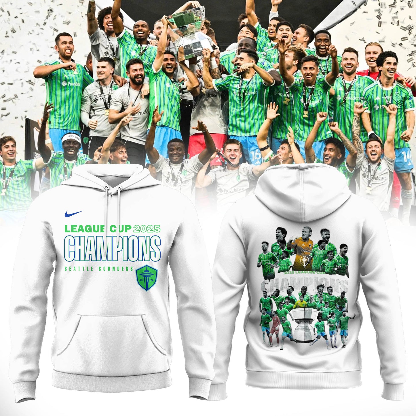 League Cup 2025 Champions – Seattle Sounders