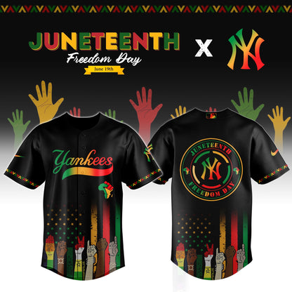 New York Yankees MLB x Juneteenth Jersey Editions Limited 2025