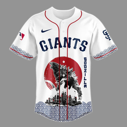 Godzilla x San Francisco Giants Japan Edition Jersey 2025