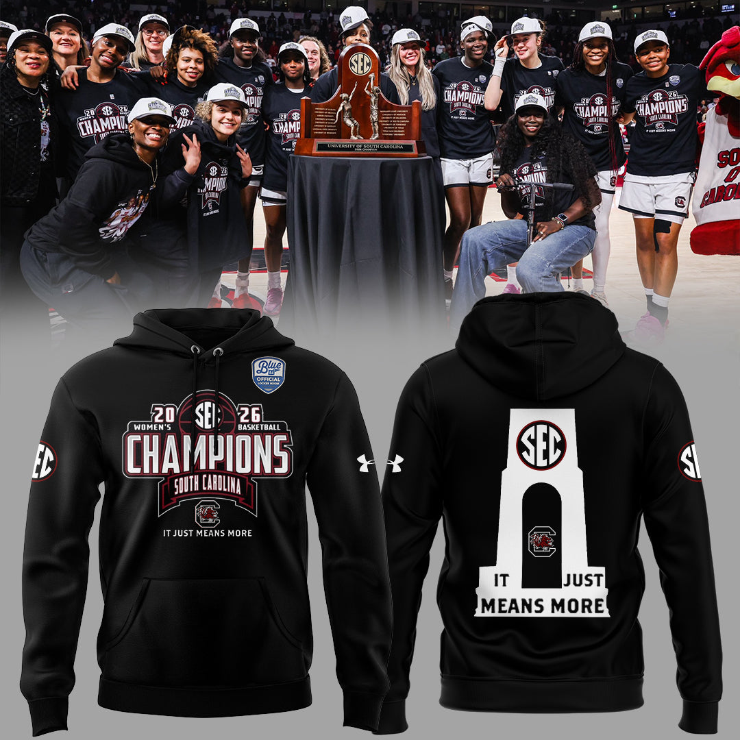 Limited Edition 2026 WBB Champions Hoodie-KC02272615