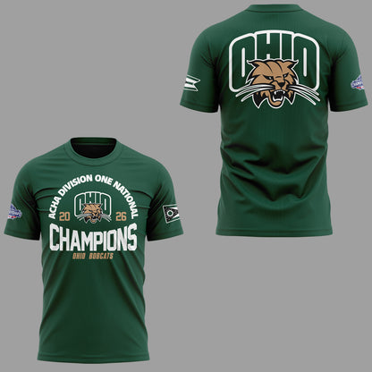 Limited Edition ACHA Division 1 Naitonal Champions TShirt
