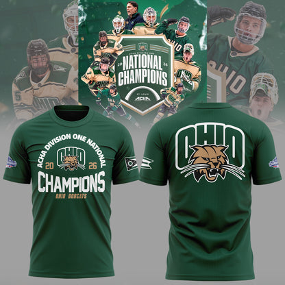 Limited Edition ACHA Division 1 Naitonal Champions TShirt