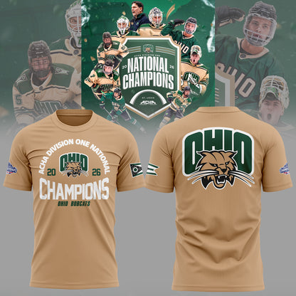Limited Edition ACHA Division 1 Naitonal Champions TShirt