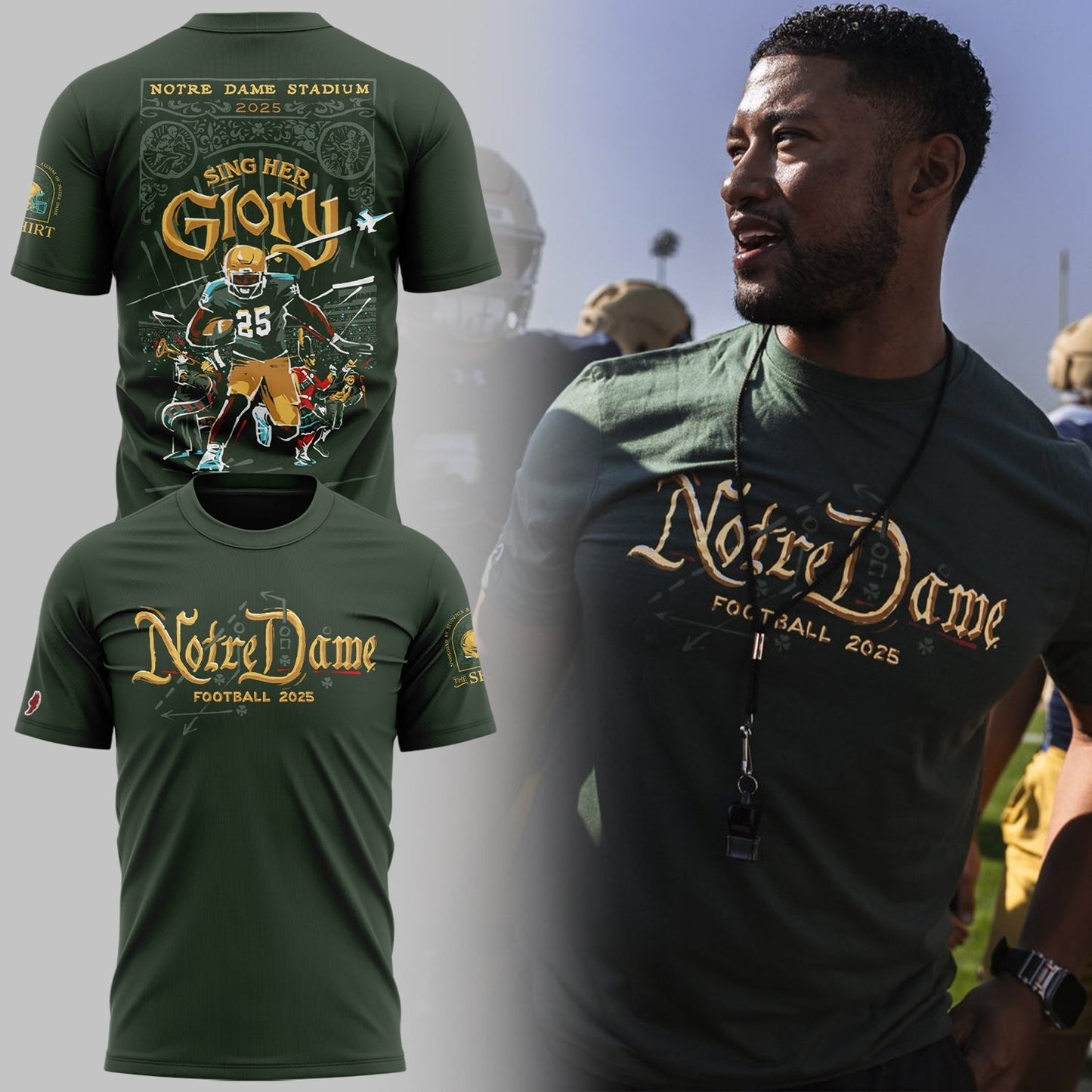 Limited Edition Notre Dame New Season 2025 T-Shirt