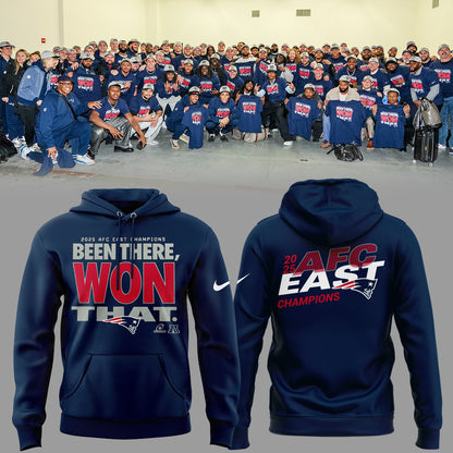Limited Edition 2025 AFC East Champions Hoodie