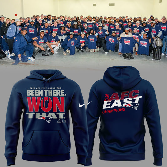 Limited Edition 2025 AFC East Champions Hoodie