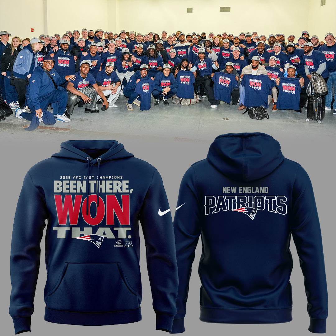 Limited Edition 2025 AFC East Champions Hoodie