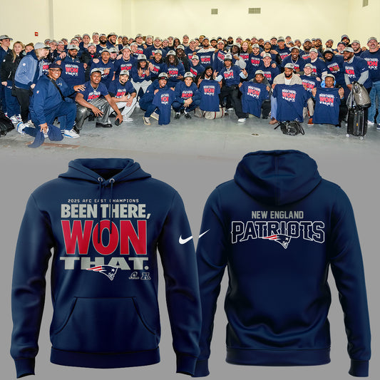 Limited Edition 2025 AFC East Champions Hoodie