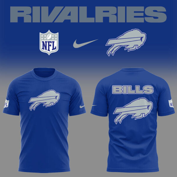 Limited Edition Bills Football Rivalries Teaser Logo T-Shirt