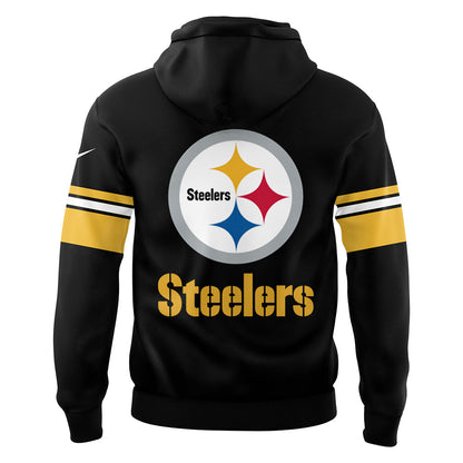 Pittsburgh Steelers Throwback 50th Anniversary Super Bowl Hoodie-LL1017241000