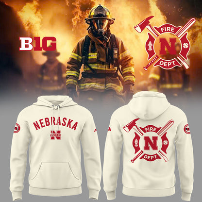 Nebraska Baseball x Firefighter Appreciation Night Hoodie