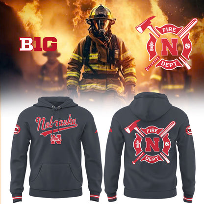 Nebraska Baseball x Firefighter Appreciation Night Hoodie