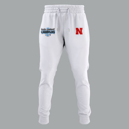 Nebraska Baseball x B1G Tourney Championship Hoodie
