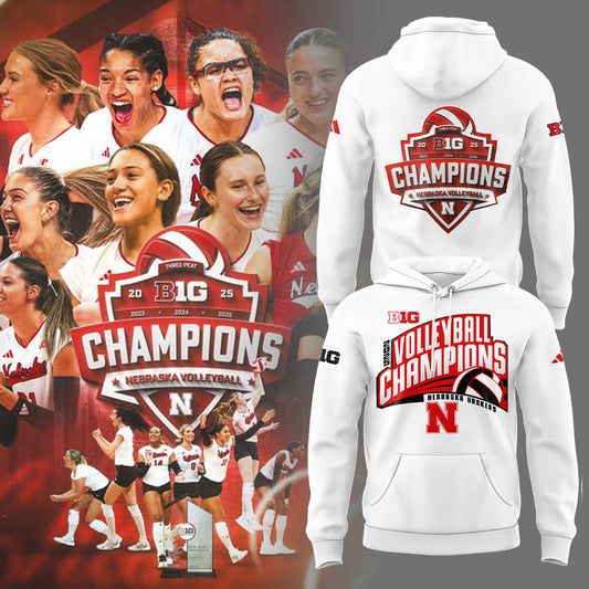 Limited Edition HuskerVB 2025 Champions Hoodie
