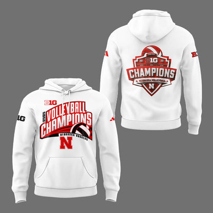 Limited Edition HuskerVB 2025 Champions Hoodie